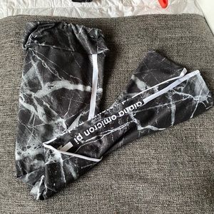 Alpha Omicron Pi: Sports MARBLE Leggings (TSL)